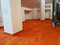 Укладка ковровой плитки-70м2